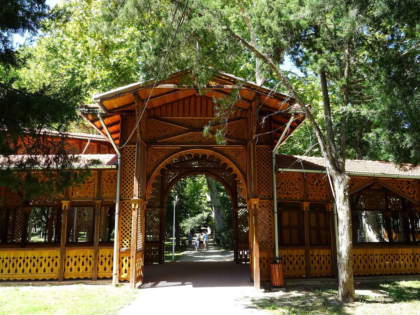 Colonnade entrance